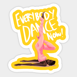 Aunt Viv Everybody Dance Now Sticker